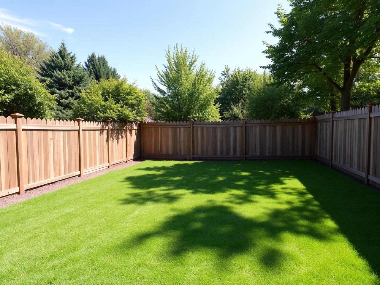 Yard cleanup after